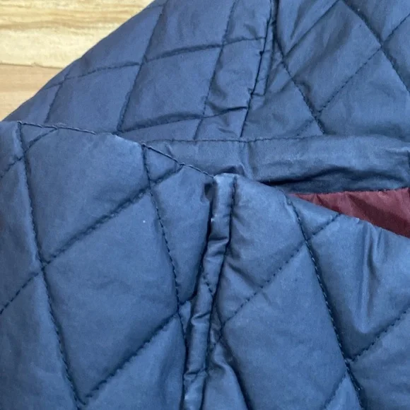 Hydrogen Quilted Jacket - Navy Chore Coat - Picture 7 of 17